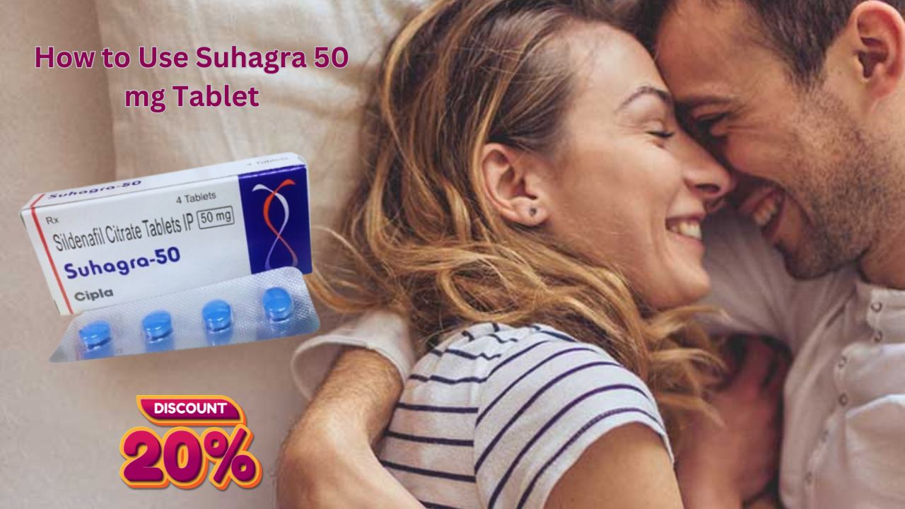 Unlocking the Secrets: How to Use Suhagra 50 mg Tablet for Maximum Effect